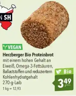 Citti Herzberger bio proteinbrot tilbud