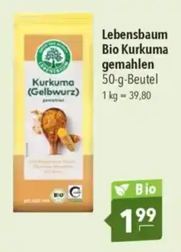 Citti LEBENSBAUM Bio kurkuma gemahlen tilbud