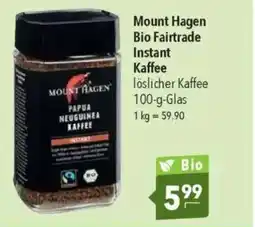 Citti MOUNT HAGEN Bio fairtrade instant kaffee tilbud