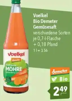Citti VOELKEL Bio demeter gemüsesaft tilbud