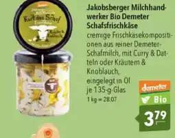 Citti Jakobsberger milchhand- werker bio demeter schafsfrischkäse tilbud