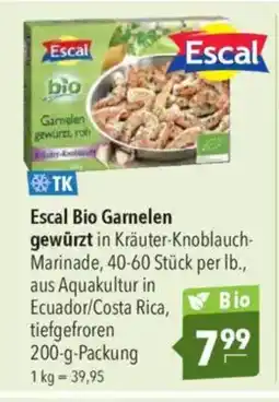 Citti Escal bio garnelen gewürzt tilbud