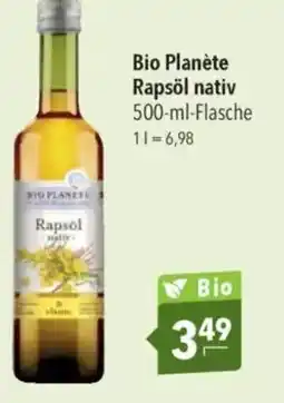 Citti Bio planète rapsöl nativ tilbud