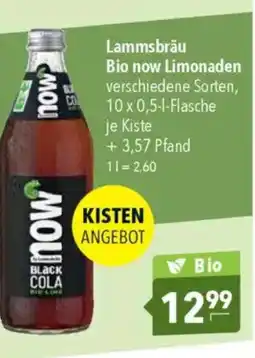 Citti Lammsbräu bio now limonaden tilbud