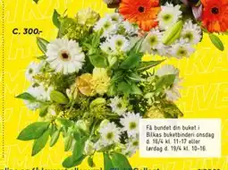Bilka Håndbundet buket tilbud