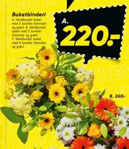 Bilka Håndbundet buket tilbud