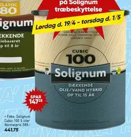 Bilka Solignum Cubic 100 5 liter tilbud