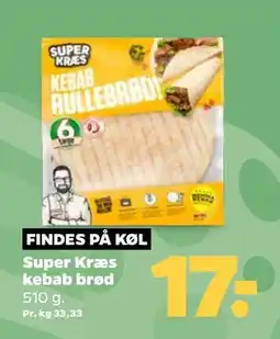 Netto Super Kræs kebab brød tilbud