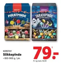 Lidl Slikkepinde tilbud