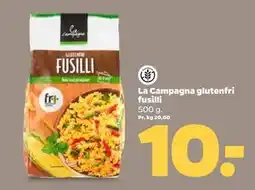 Netto La Campagna glutenfri fusilli tilbud