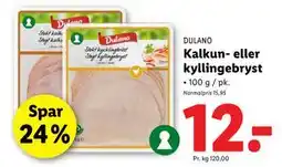 Lidl Kalkun- eller kyllingebryst tilbud