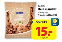 Lidl Hele mandler tilbud