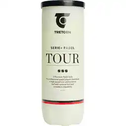 Tretorn Serie+ Padel Tour 3-Pak Padel Bolde