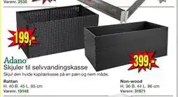 Harald Nyborg Skjuler til selvvandingskasse tilbud