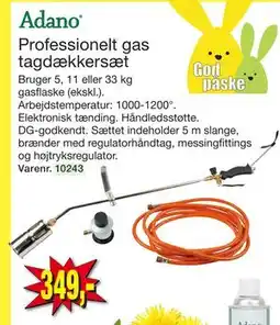 Harald Nyborg Professionelt gas tagdækkersæt tilbud