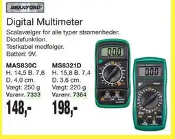 Harald Nyborg Digital Multimeter tilbud