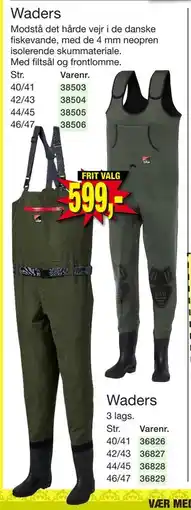 Harald Nyborg Waders tilbud