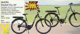 Harald Nyborg Elcykel City 28” tilbud