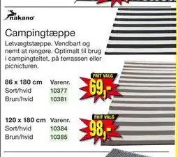 Harald Nyborg Campingtæppe tilbud