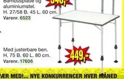 Harald Nyborg Campingbord tilbud