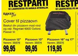 Harald Nyborg Cover til pizzaovn tilbud