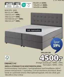 JYSK DREAMZONE® tilbud