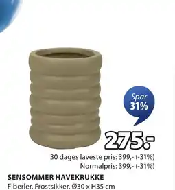 JYSK SENSOMMER HAVEKRUKKE tilbud