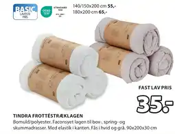 JYSK TINDRA FROTTÉSTRÆKLAGEN tilbud