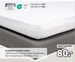 JYSK ELENORA KUVERTLAGEN tilbud