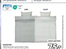 JYSK SENGETØJ tilbud