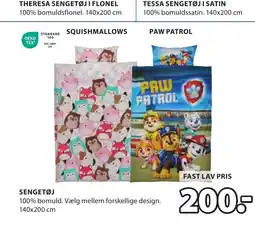 JYSK SENGETØJ tilbud