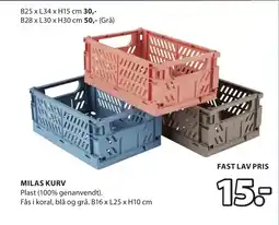 JYSK MILAS KURV tilbud