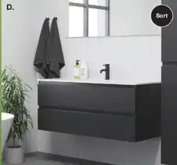 Bauhaus D. Badmøbel Camden Integrated tilbud