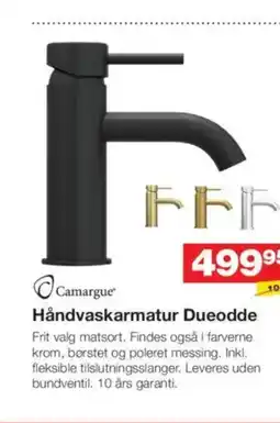 Bauhaus Håndvaskarmatur Dueodde tilbud
