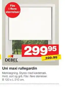 Bauhaus Uni maxi rullegardin tilbud