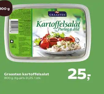 Kvickly Graasten kartoffelsalat tilbud