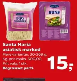 Kvickly Santa Maria asiatisk marked tilbud