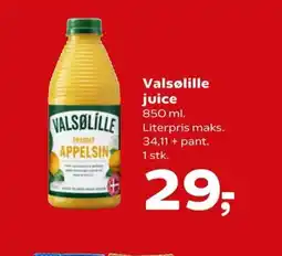 Kvickly Valsølille juice tilbud