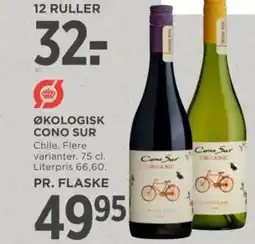 MENY ØKOLOGISK CONO SUR tilbud