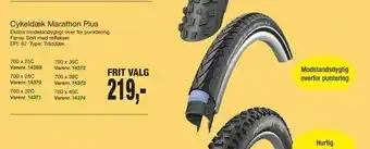 Harald Nyborg Cykeldæk Marathon Plus tilbud