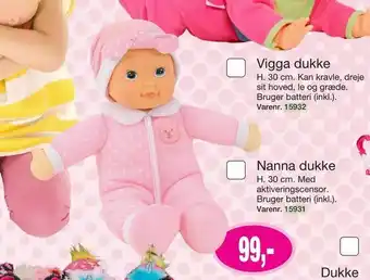 Harald Nyborg Nanna dukke tilbud