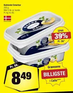 Calle Bakkedal Smørbar tilbud