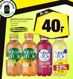 Calle Aqua D'or Ice Tea el. Sparkles tilbud