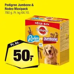 Calle Pedigree Jumbone & Rodeo Maxipack tilbud