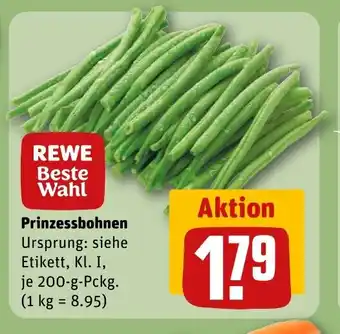 REWE DE Prinzessbohnen tilbud