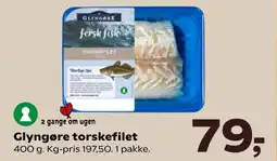 SuperBrugsen Glyngøre torskefilet tilbud