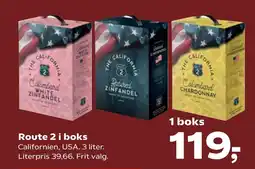 SuperBrugsen Route 2 i boks tilbud