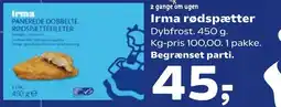 SuperBrugsen Irma rødspætter tilbud
