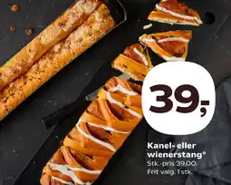 SuperBrugsen Kanel- eller wienerstang tilbud