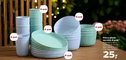 SuperBrugsen Flora plast- service 4-pak tilbud